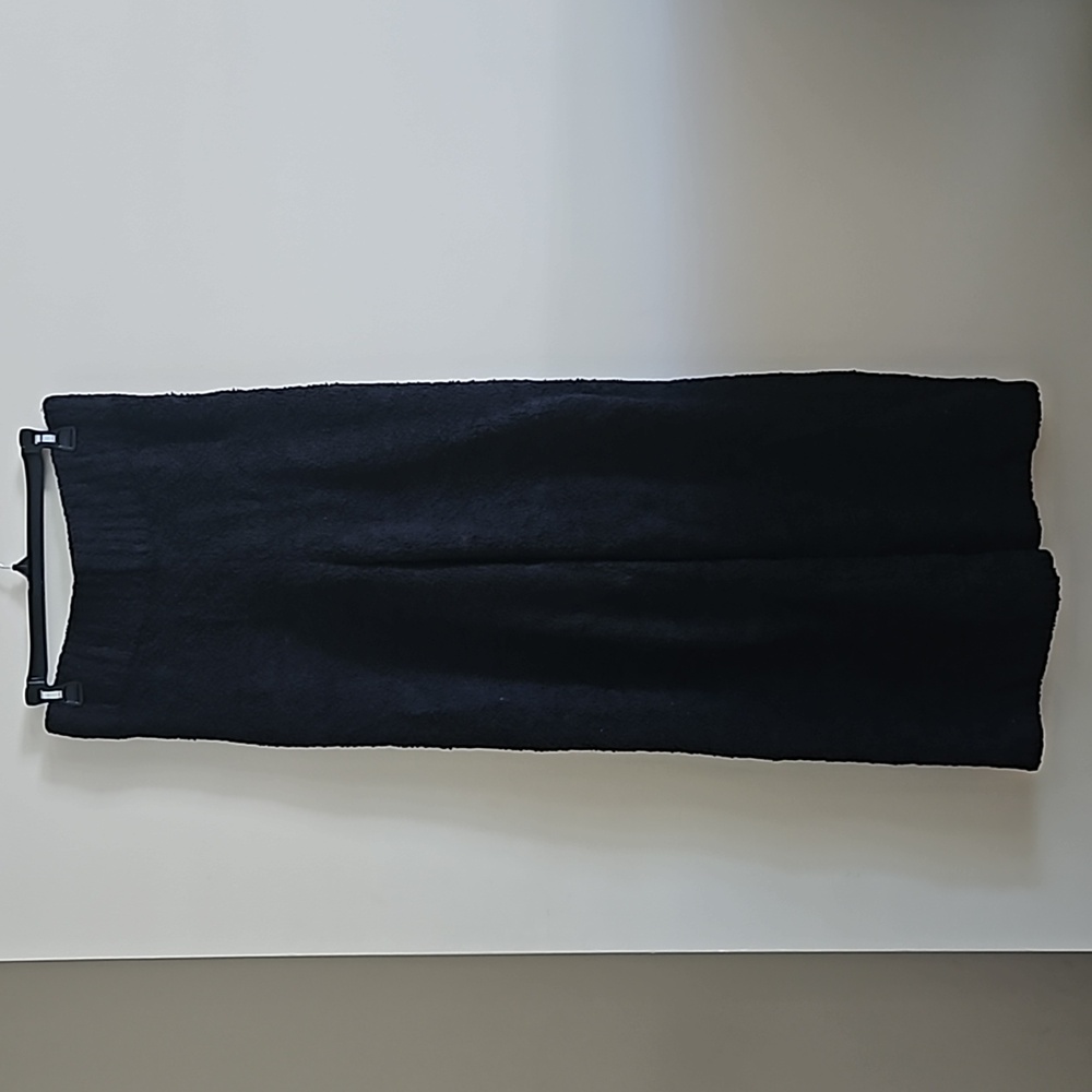 SKIMS Cozy Knit Bouclé Pants - Size L/XL Shade Onyx